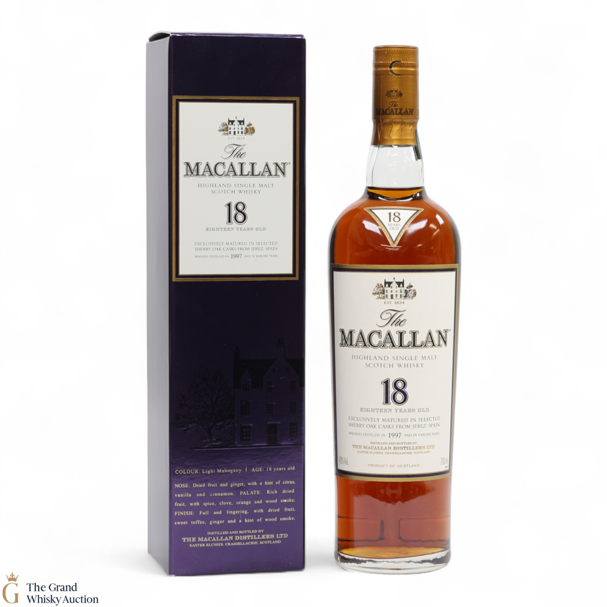 Macallan - 18 Year Old - Sherry Oak (1997)