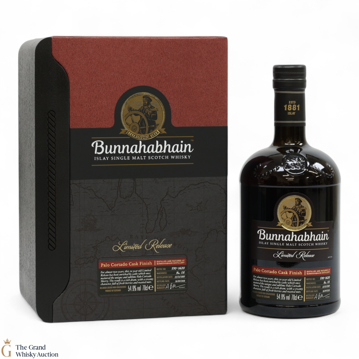 Bunnahabhain - 20 Year Old  - 1997 Palo Cortado Cask Finish