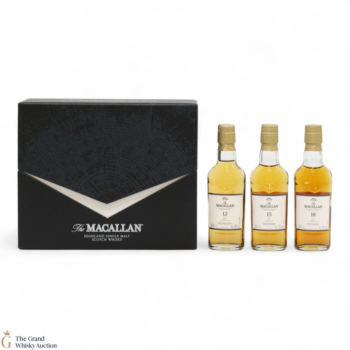 Macallan - 12, 15 & 18 YO Double Cask Set (3 x 5cl)