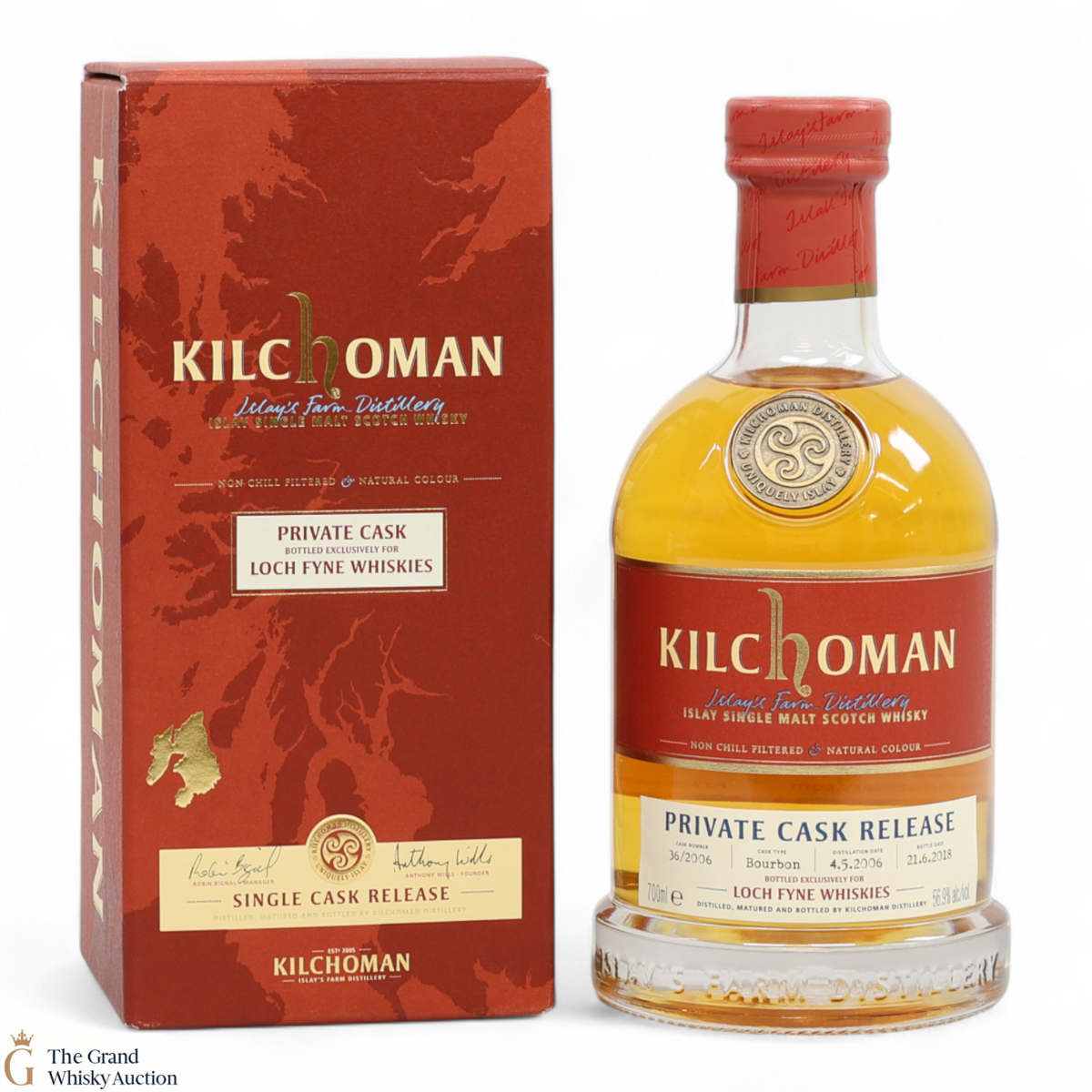 Kilchoman - 2006 - Bourbon Cask #36/2006 - Loch Fyne