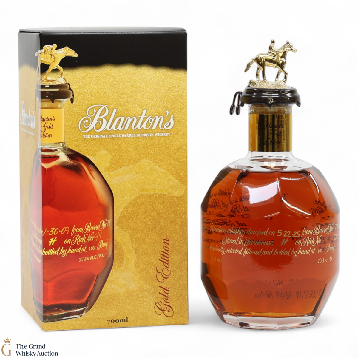Blanton's - Single Barrel Gold Edition