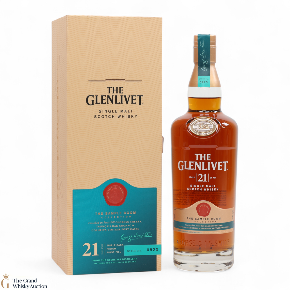 Glenlivet - 21 Year Old - Triple Cask Finish - The Sample Room Collection (75cl)