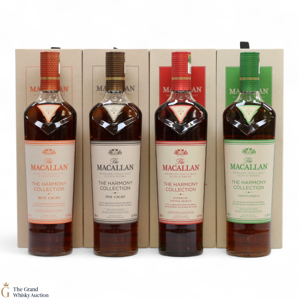 Macallan - The Harmony Collection - Harmony I & II (4 x 70cl)
