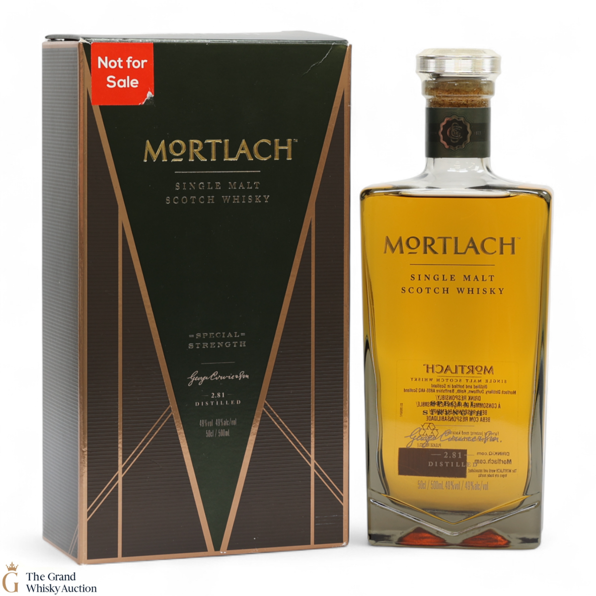 Mortlach - 2.81 Distilled Special Strength (50cl)