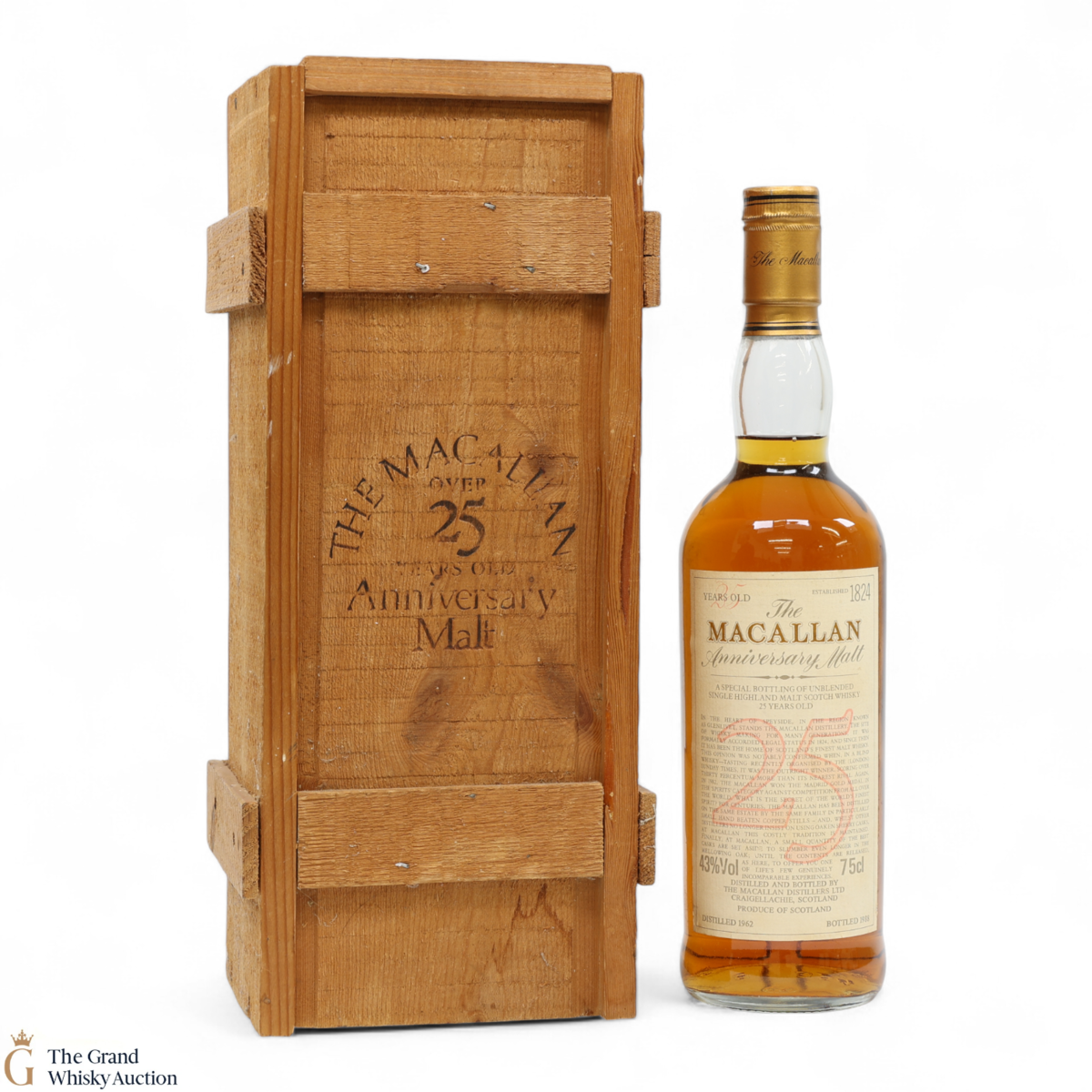 Macallan - 25 Year Old Anniversary Malt (1962) Bottled 1988 (75cl)