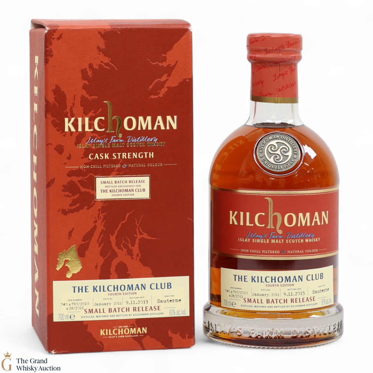 Kilchoman - 4 Year Old 2011 - Kilchoman Club - 4th Edition 2015