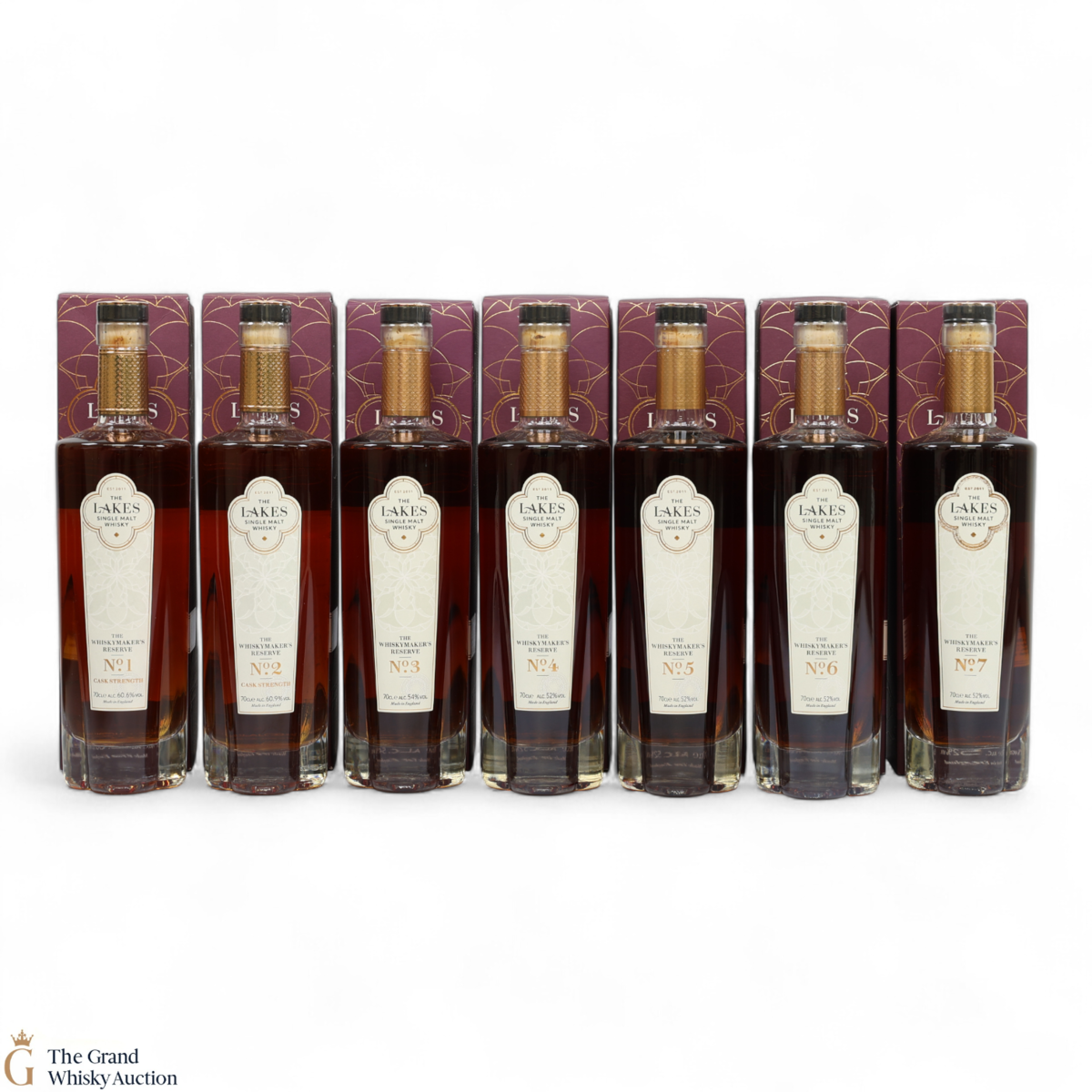 The Lakes - Whiskymaker's Reserve No.1 - 7 (7 x 70cl)