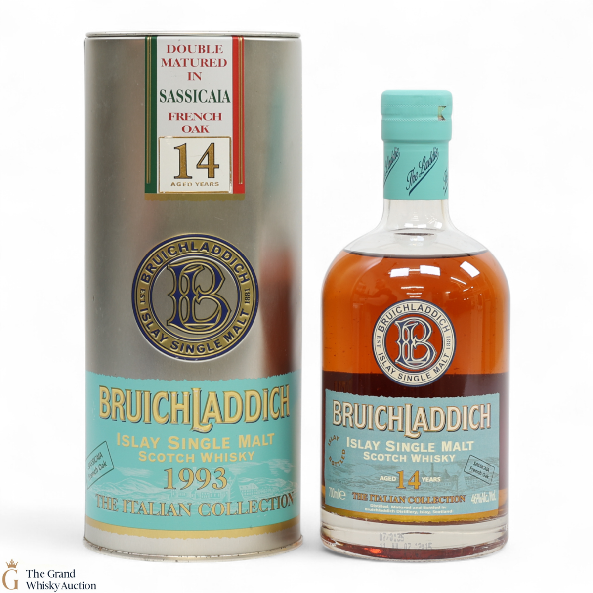 Bruichladdich - 14 Year Old 1993 - Sassicaia French Oak (Italian Collection)
