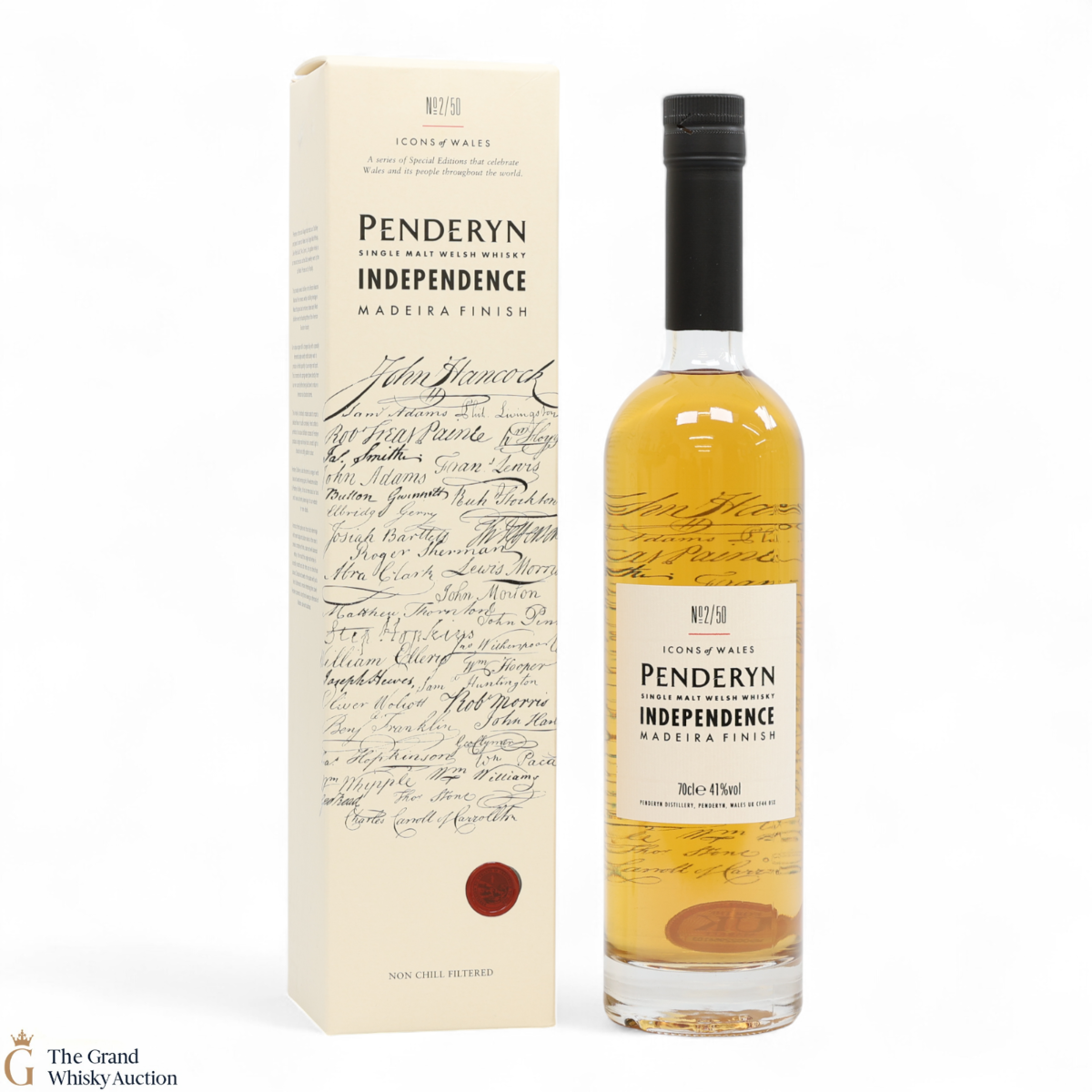 Penderyn - Icons of Wales #2 Independence - Madeira Finish 