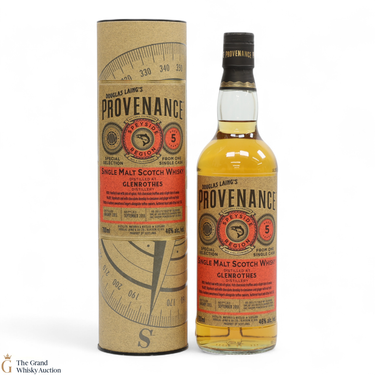 Glenrothes - 5 Year Old 2013 - Douglas Laing's Provenance 