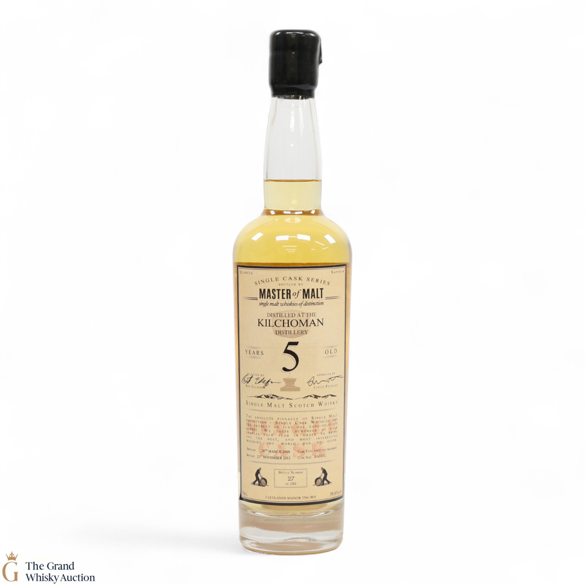 Kilchoman - 5 Year Old 2008 - Master Of Malt
