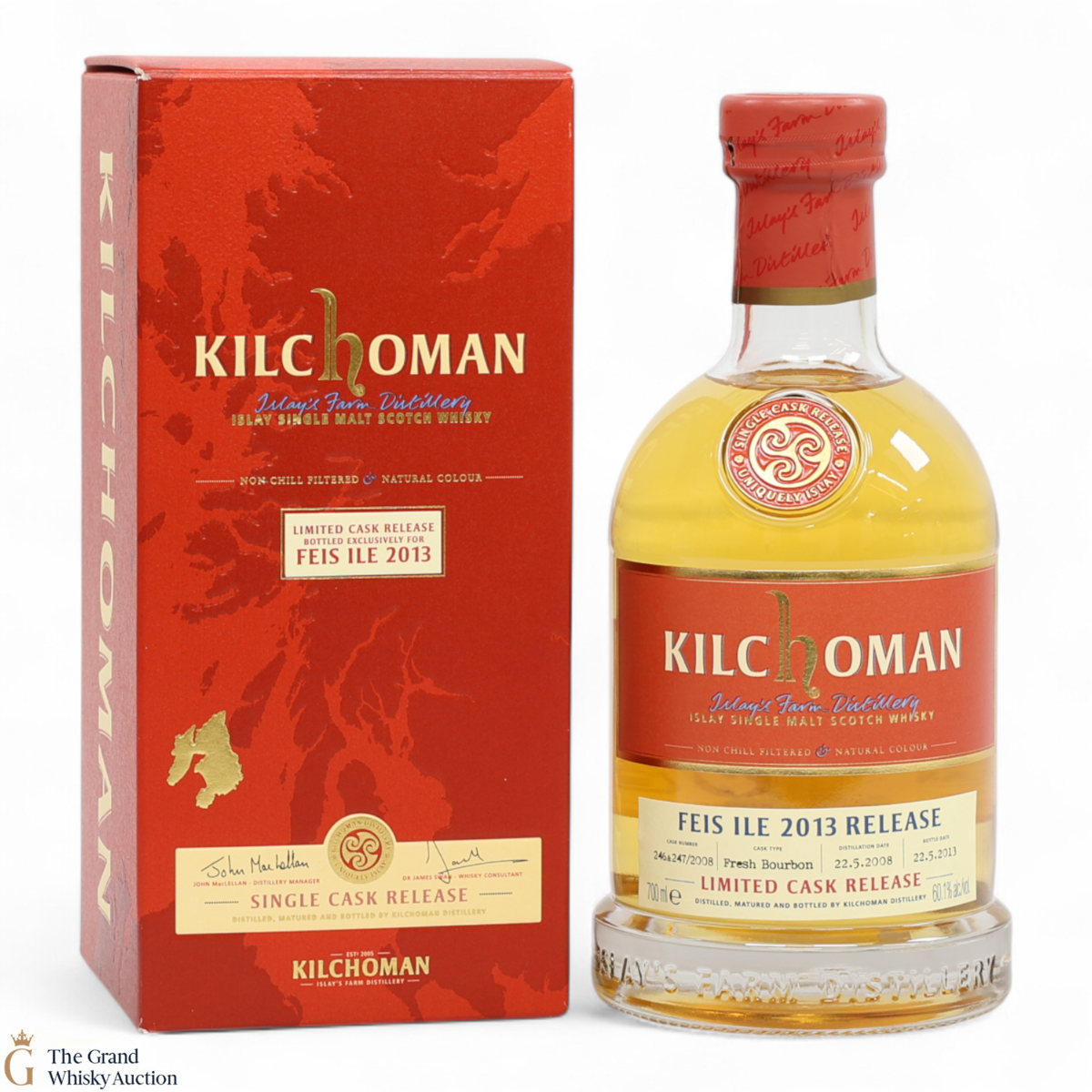 Kilchoman - 2008 Fresh Bourbon - Feis Ile 2013 - Limited Release