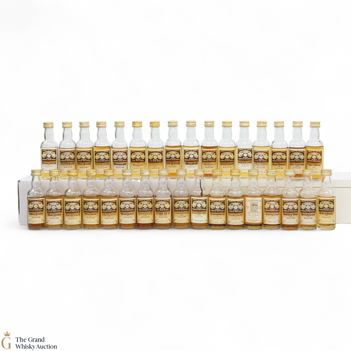 Gordon & MacPhail - Connoisseurs Choice (33 x 5cl)