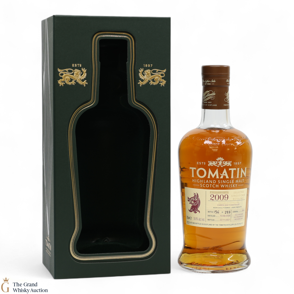 Tomatin - 2009 Red Wine Cask #3504 For Cheese And Tomatin