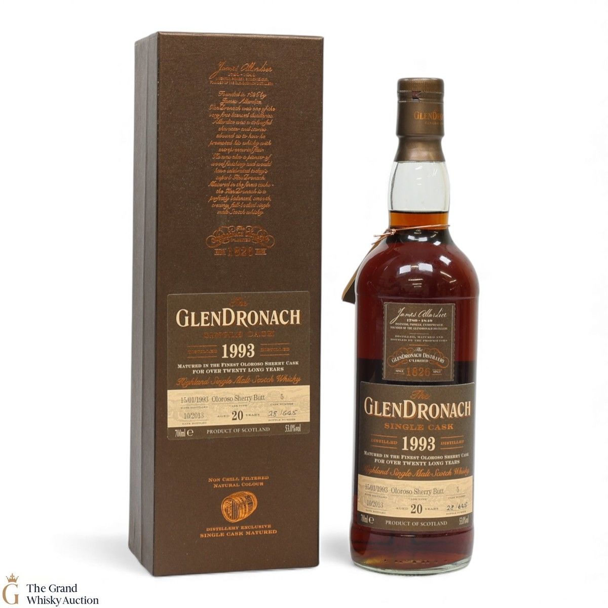 GlenDronach - 20 Year Old 1993 - Oloroso Sherry Butt #5