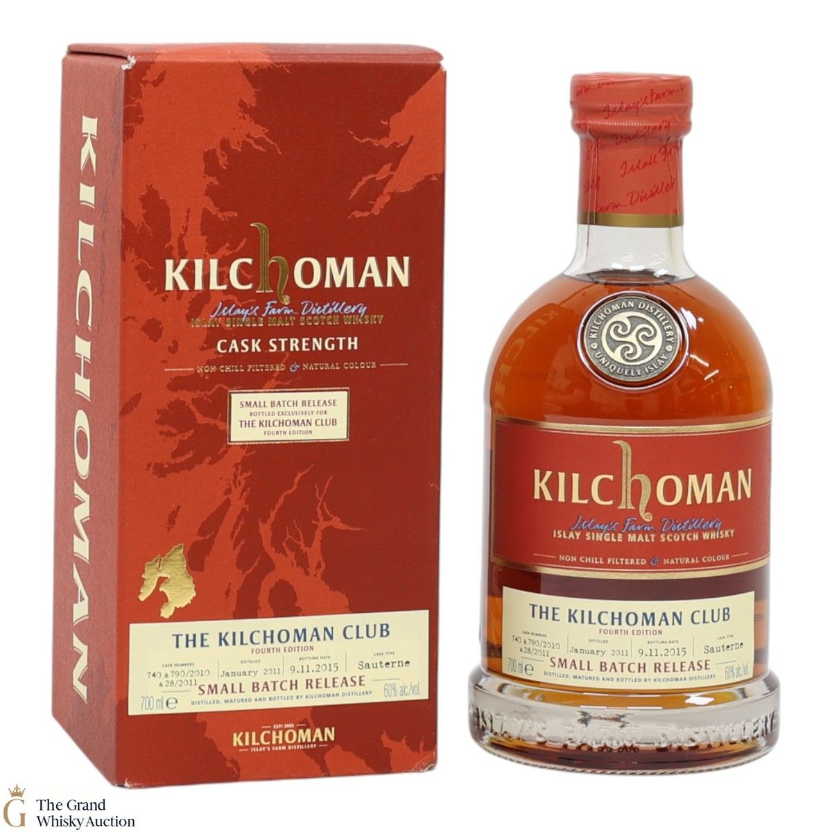 Kilchoman - 4 Year Old 2011 - Kilchoman Club - 4th Edition 2015