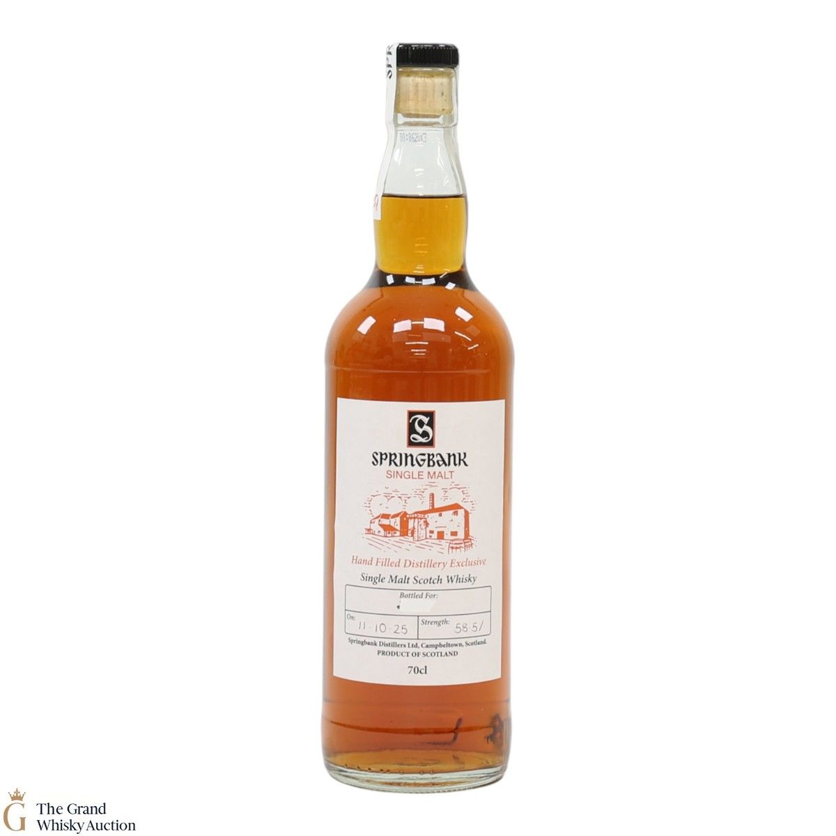 Springbank - Hand Filled Distillery Exclusive 2025 58.5%