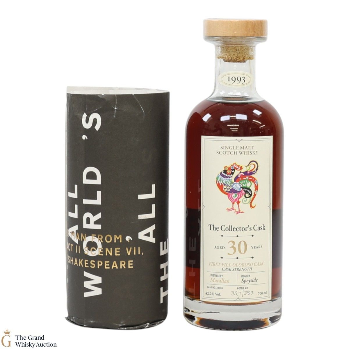 Macallan - 30 Year Old 1993 - Oloroso Sherry Cask #34785 - The Collector's Cask