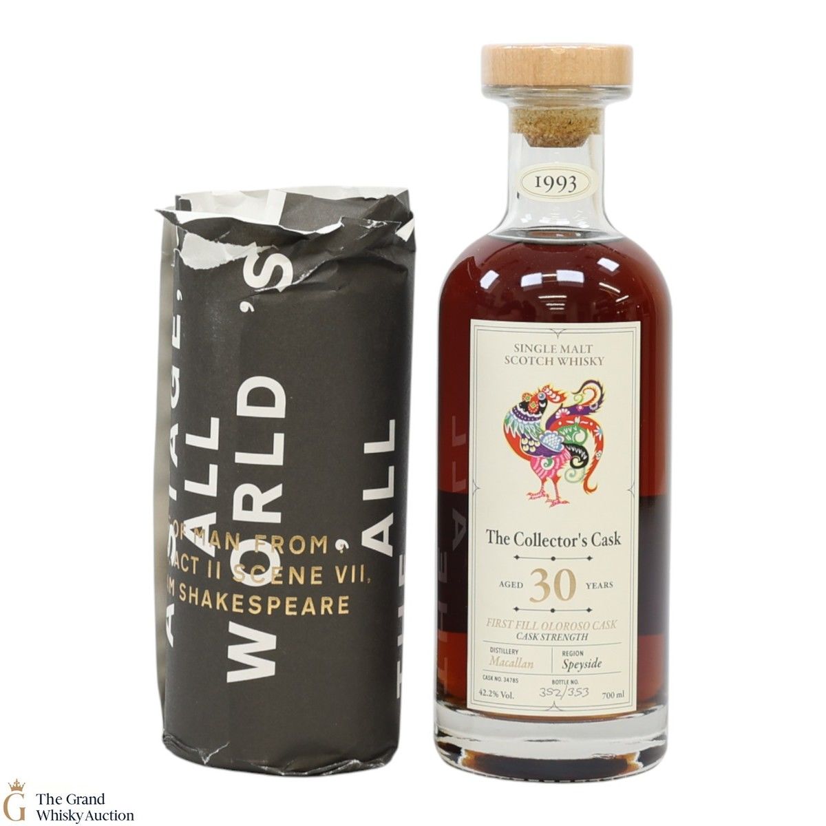 Macallan - 30 Year Old 1993 - Oloroso Sherry Cask #34785 - The Collector's Cask