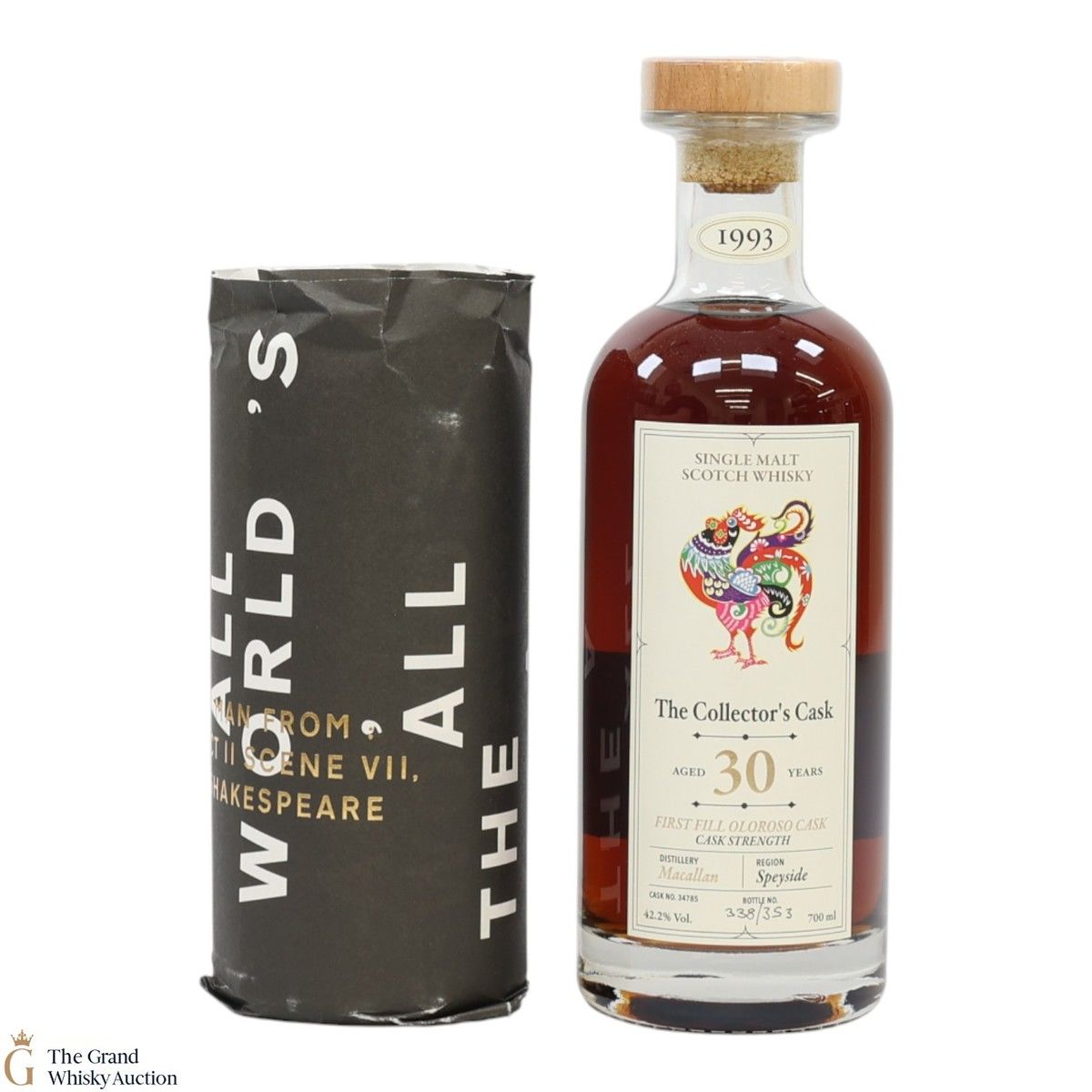 Macallan - 30 Year Old 1993 - Oloroso Sherry Cask #34785 - The Collector's Cask