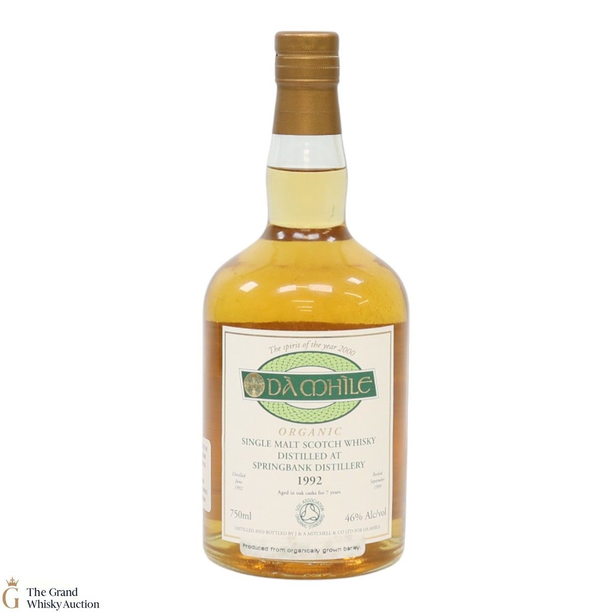Springbank - 7 Year Old​ 1992 - Da Mhile Organic