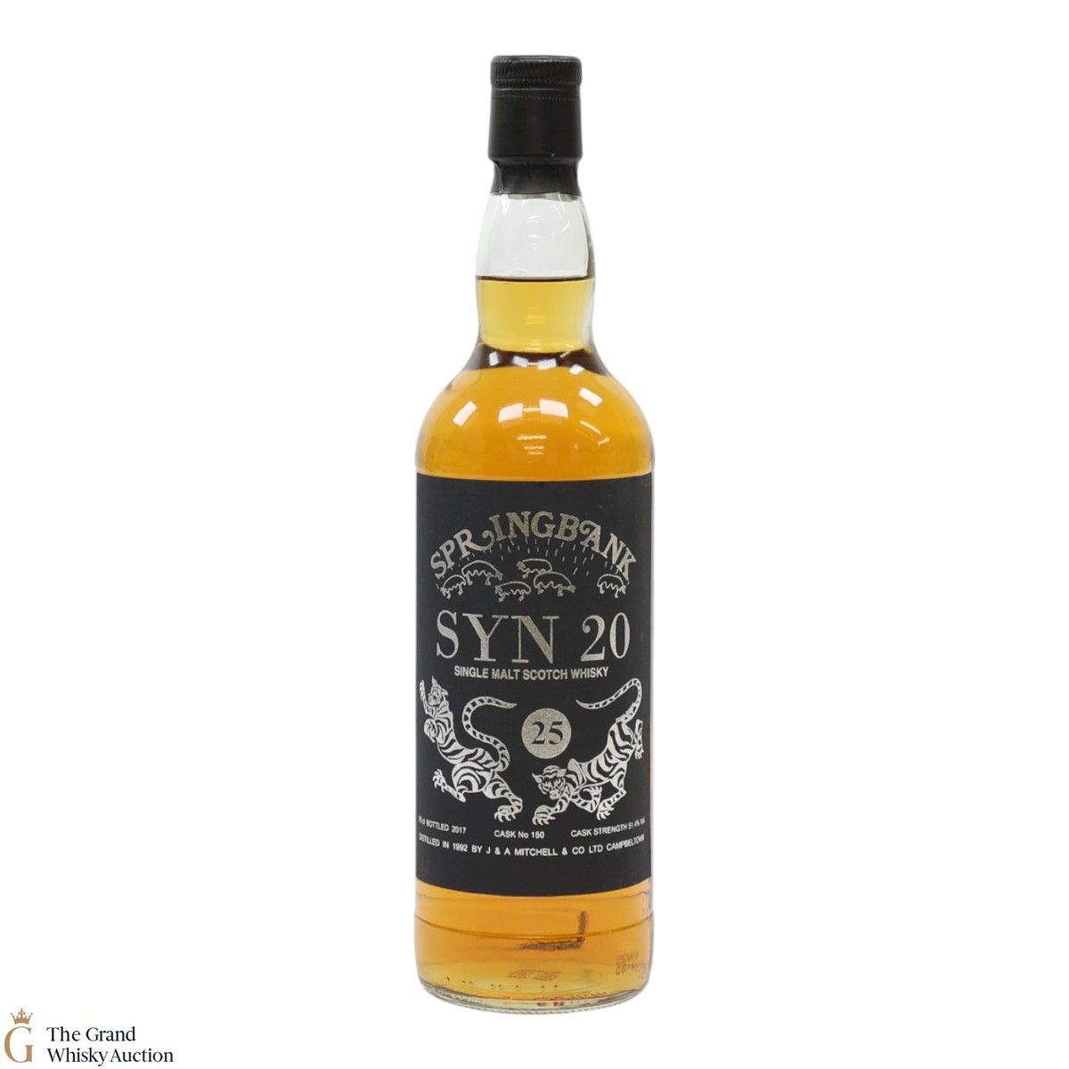 Springbank - 25 Year Old 1992 - SYN 20 - Black Label Cask #150