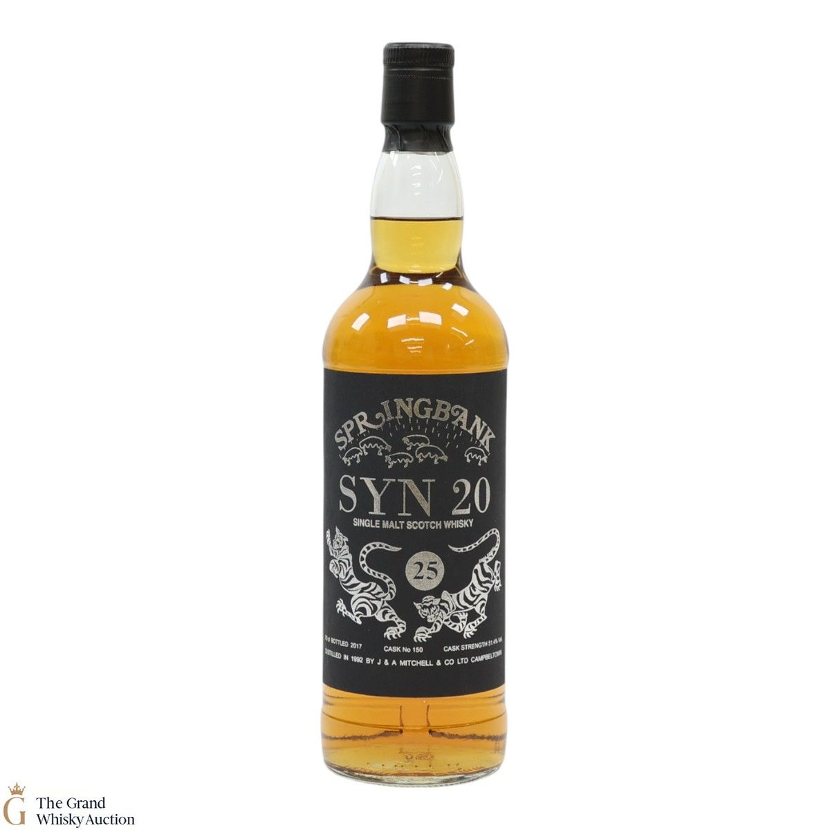 Springbank - 25 Year Old 1992 - SYN 20 - Black Label Cask #150