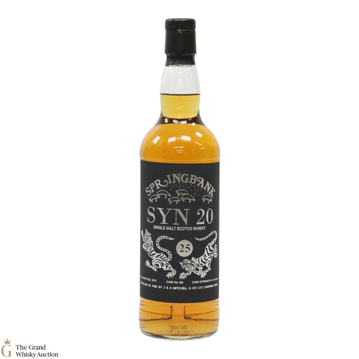 Springbank - 25 Year Old 1992 - SYN 20 - Black Label Cask #150