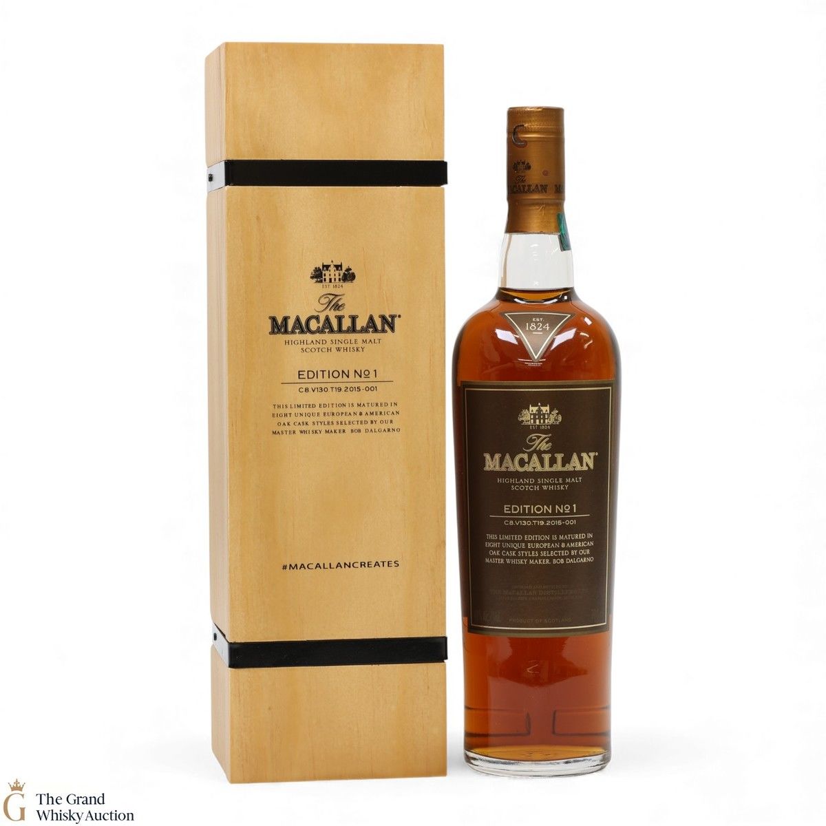 Macallan - Edition No.1 (Wooden Box)