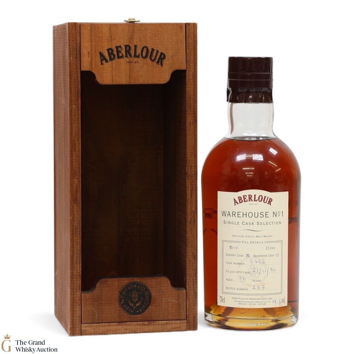Aberlour - 16 Year Old - Warehouse 1 Single Cask Selection #5462