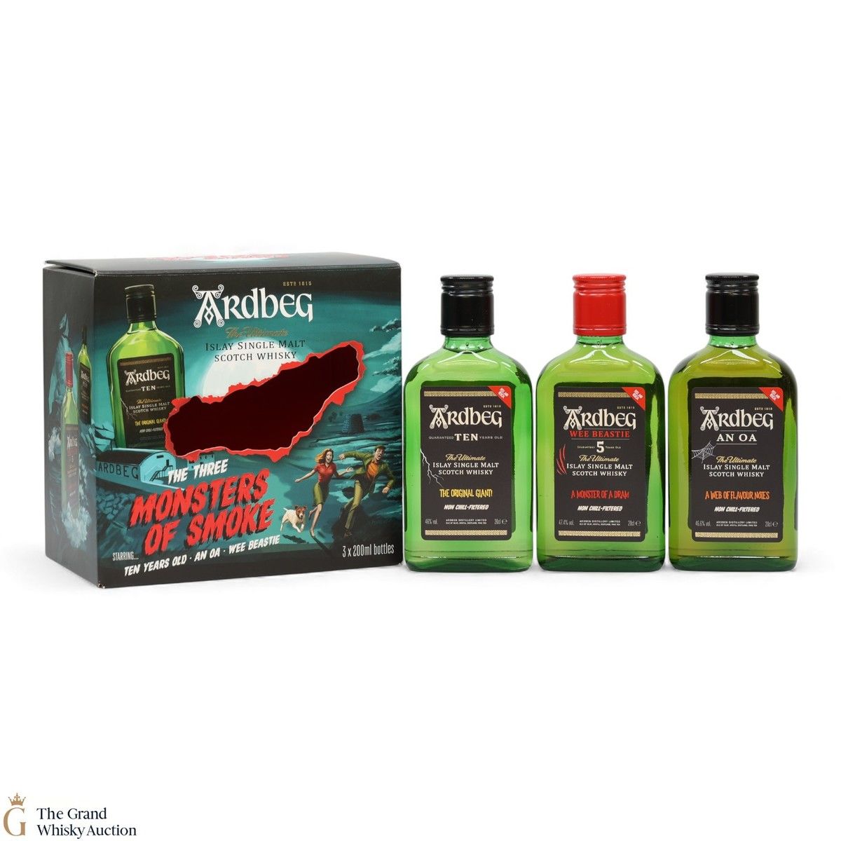 Ardbeg - The Three Monsters Of Smoke (3 x 20cl)