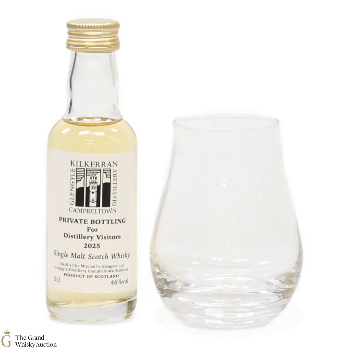 Kilkerran - Private Bottling for Distillery Visitors 2025 (1x5cl & Glass)