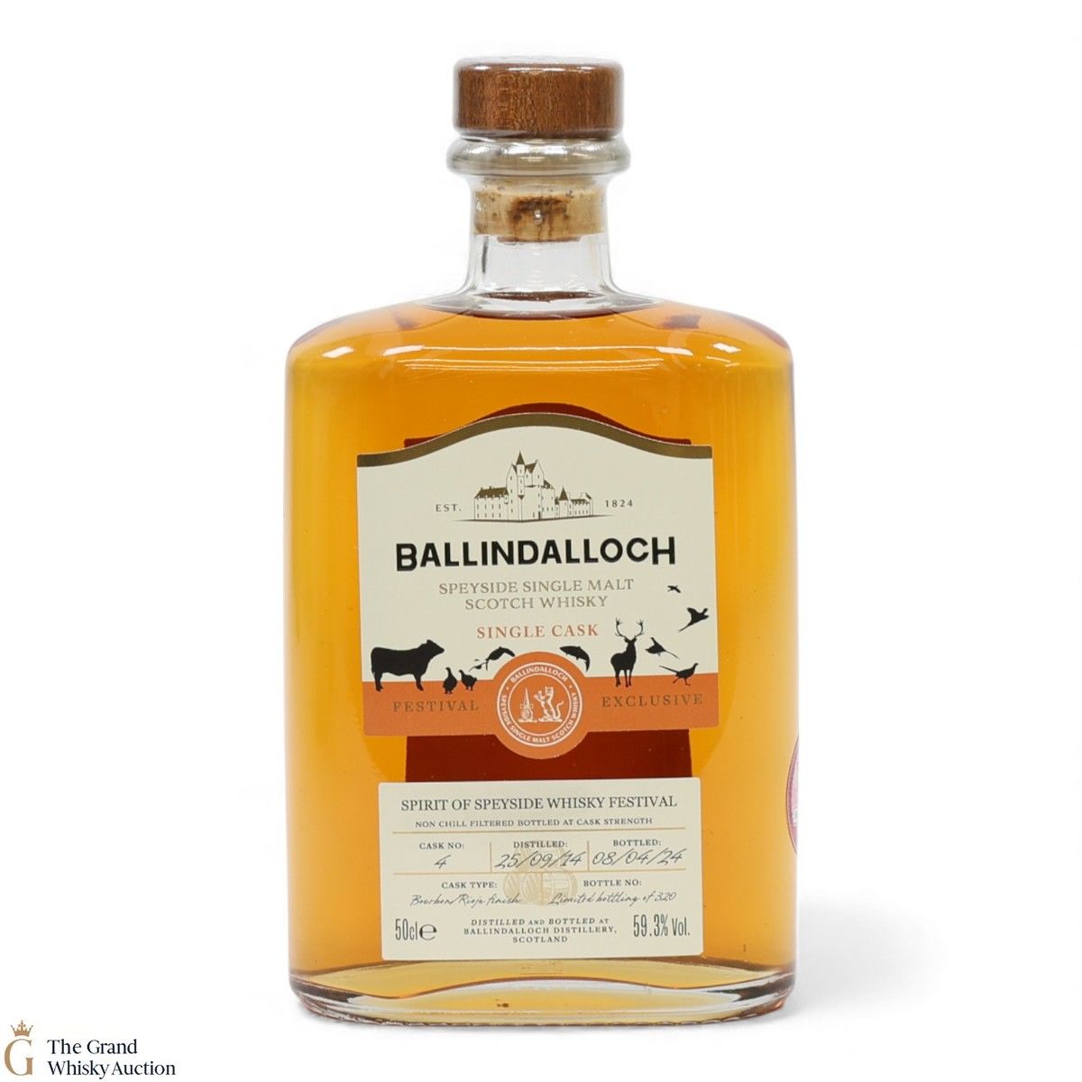 Ballindalloch - Festival Exclusive Single Bourbon Cask #4 (50cl)
