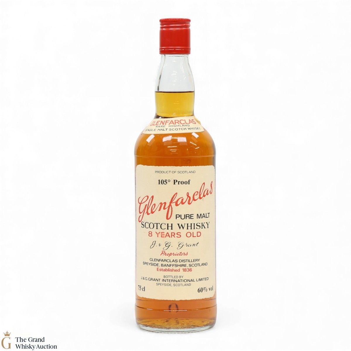 Glenfarclas - 8 Year Old - 105 Proof (1980s) 75cl