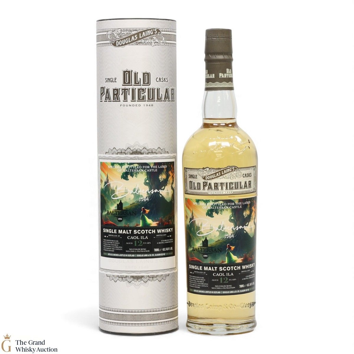 Caol Ila - 12 Year Old 2010 - Baltersan 1584 - Old Particular