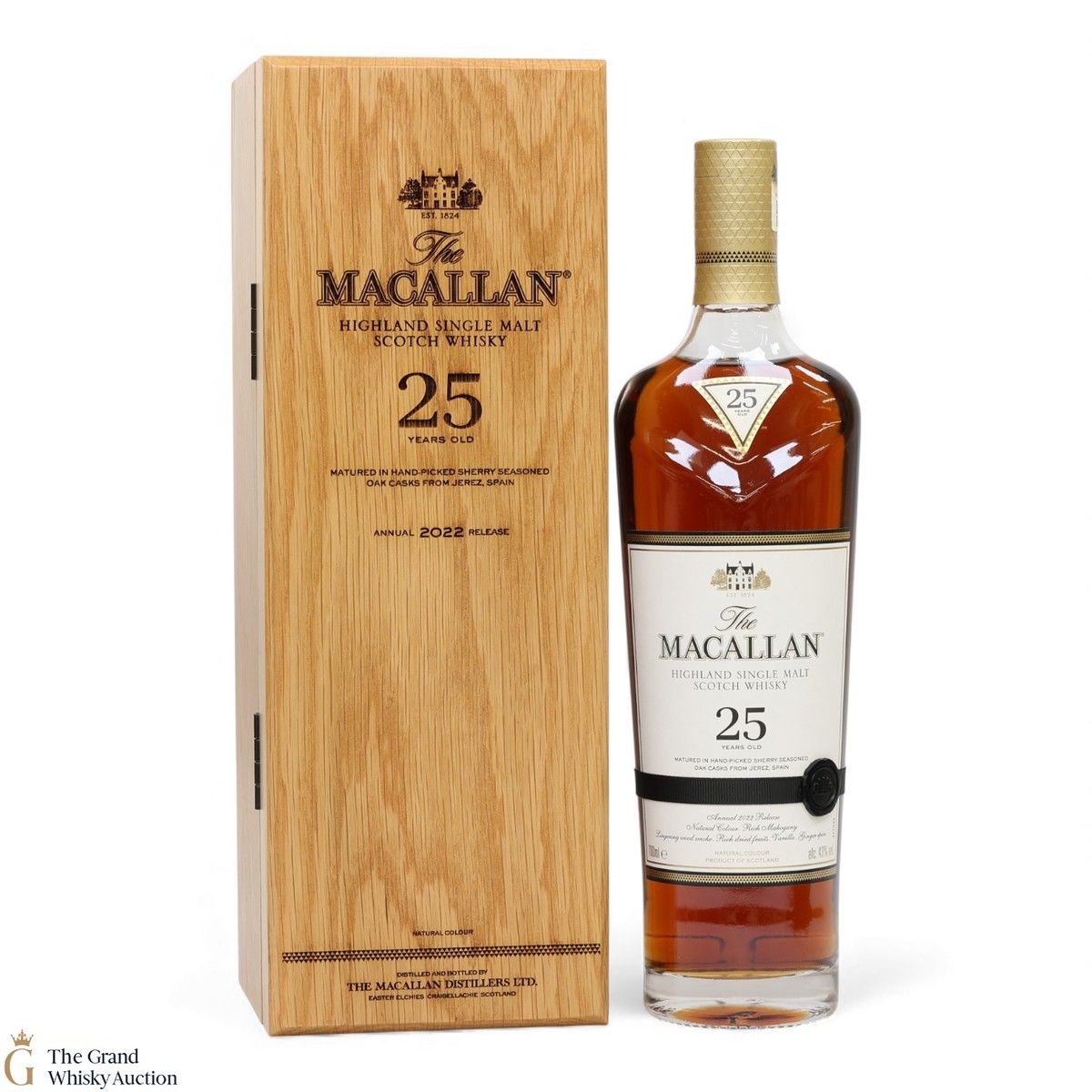 Macallan - 25 Year Old - Sherry Oak - 2022