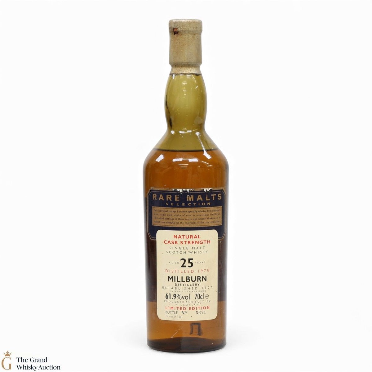 Millburn - 25 Year Old 1975 - Rare Malts 61.9%