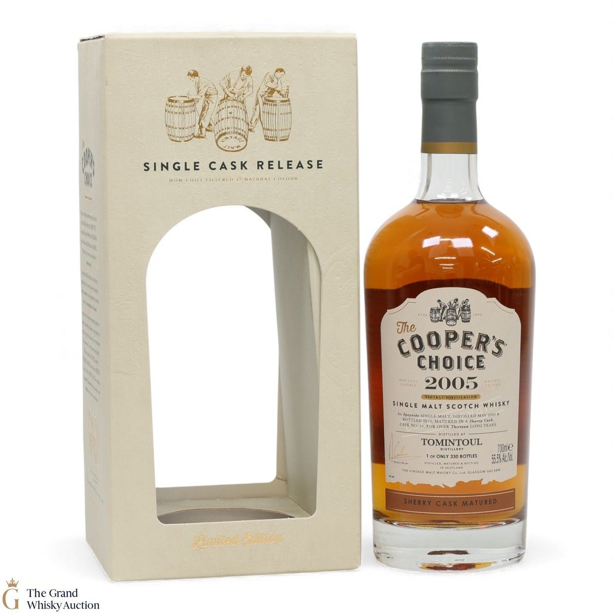 Tomintoul - 13 Year Old 2005 - Sherry Cask #10 - Cooper's Choice