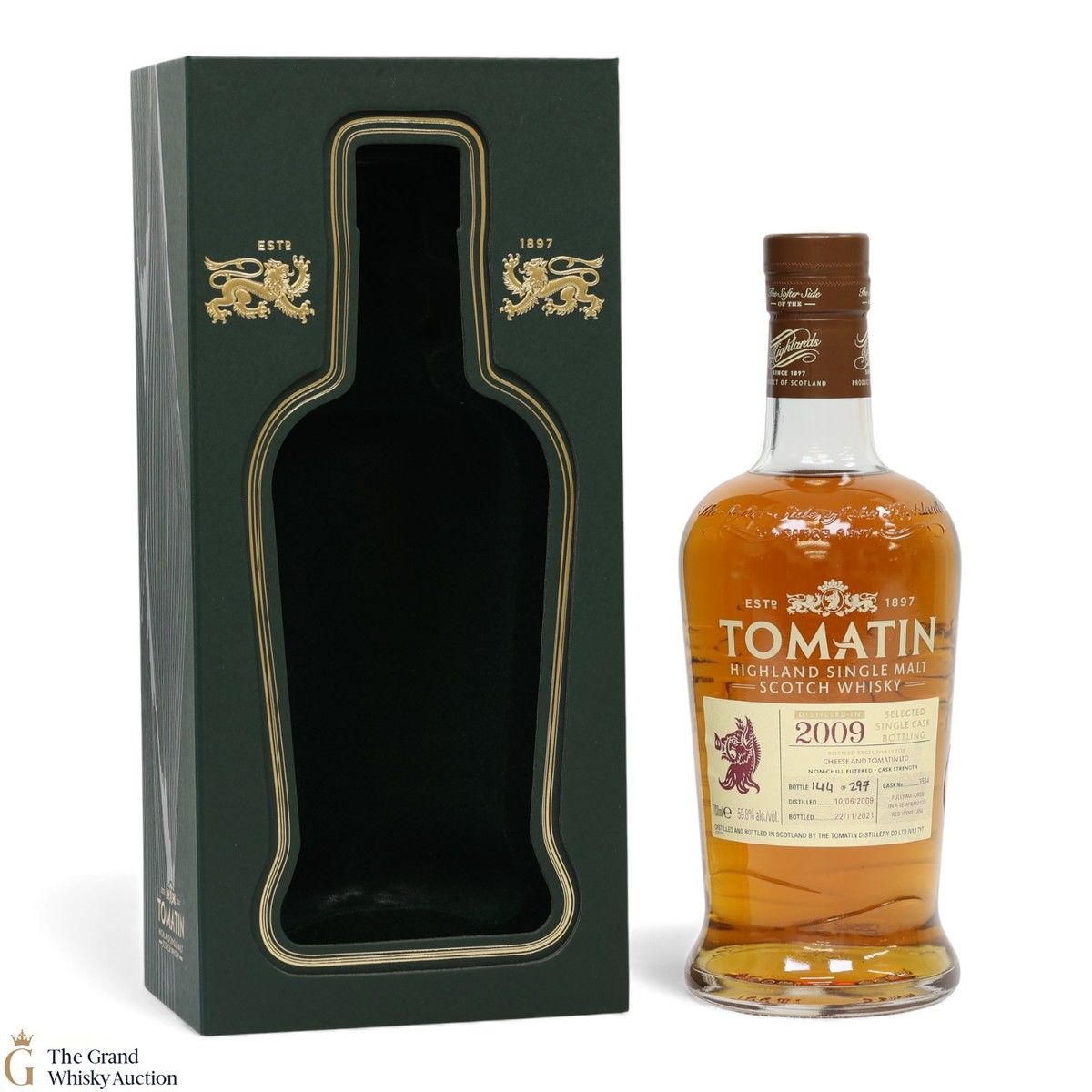 Tomatin - 2009 Red Wine Cask #3504 For Cheese And Tomatin