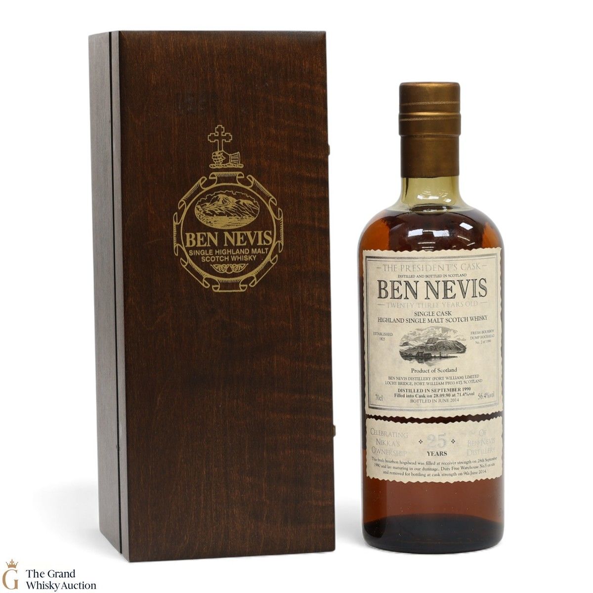 Ben Nevis - 25 Year Old 1990 - The President's Cask