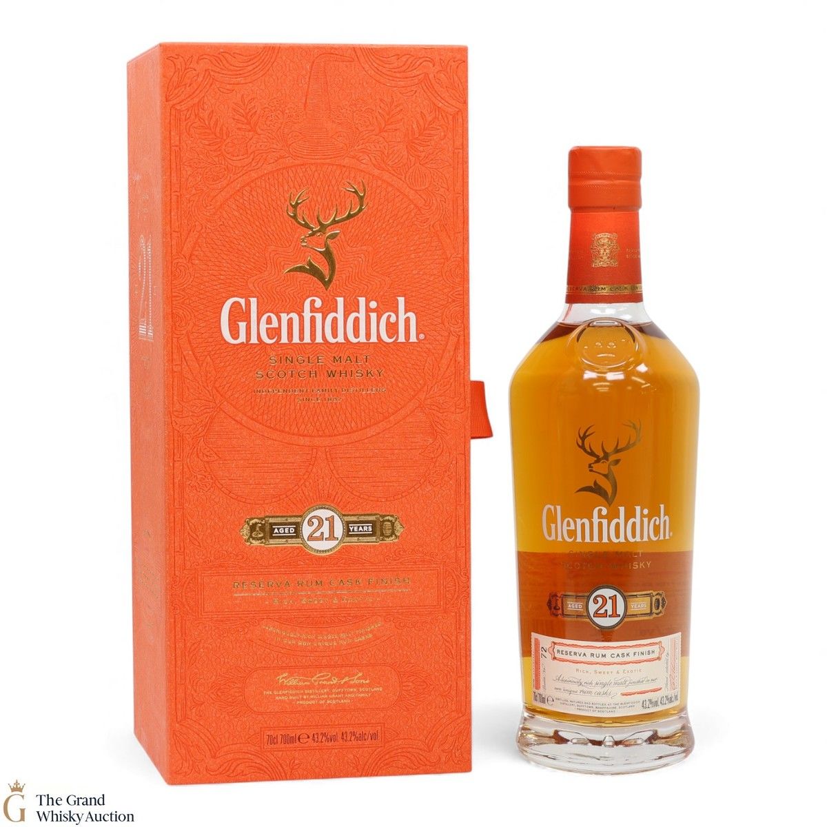 Glenfiddich - 21 Year Old - Gran Reserva Rum Cask