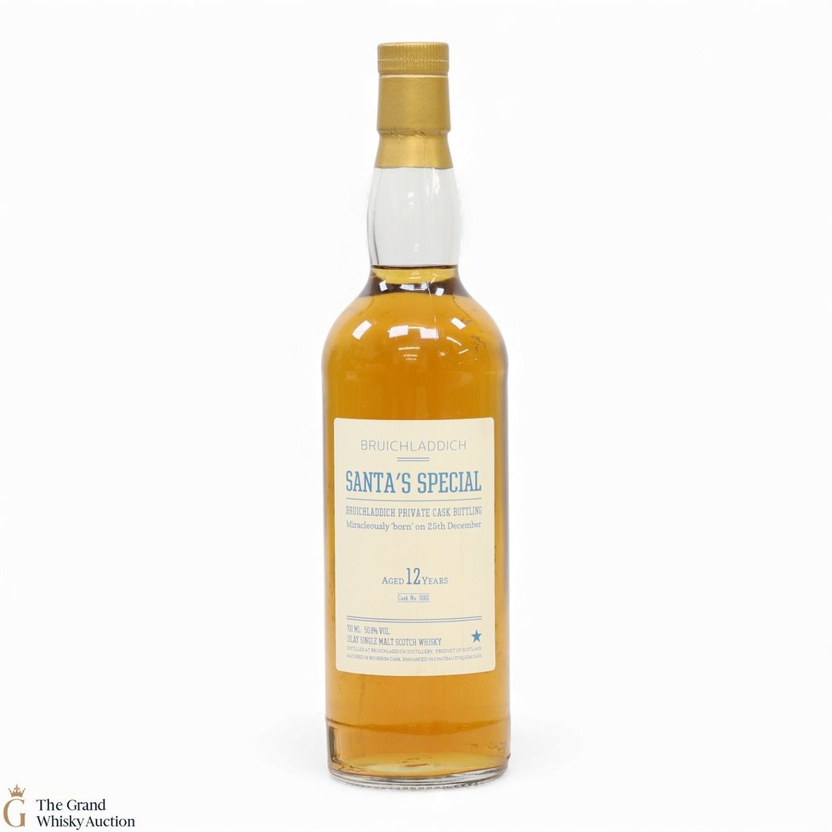 Bruichladdich - 12 Year Old - Santa's Special Private Cask #0001