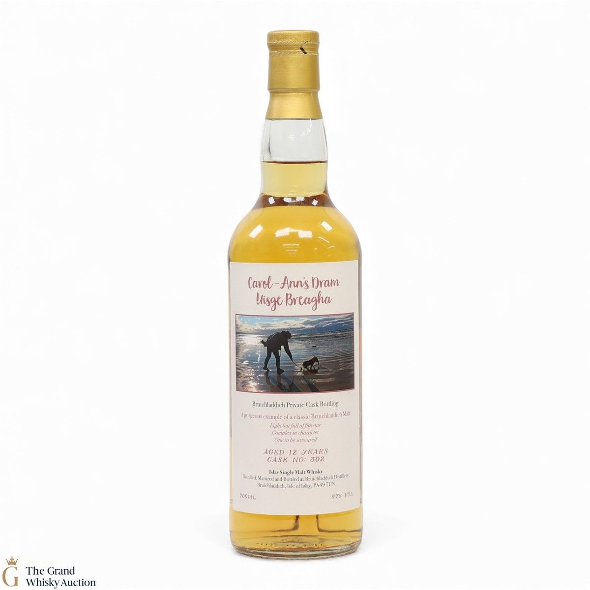 Bruichladdich - 12 Year Old - Carol-Ann's Dram Private Cask #302