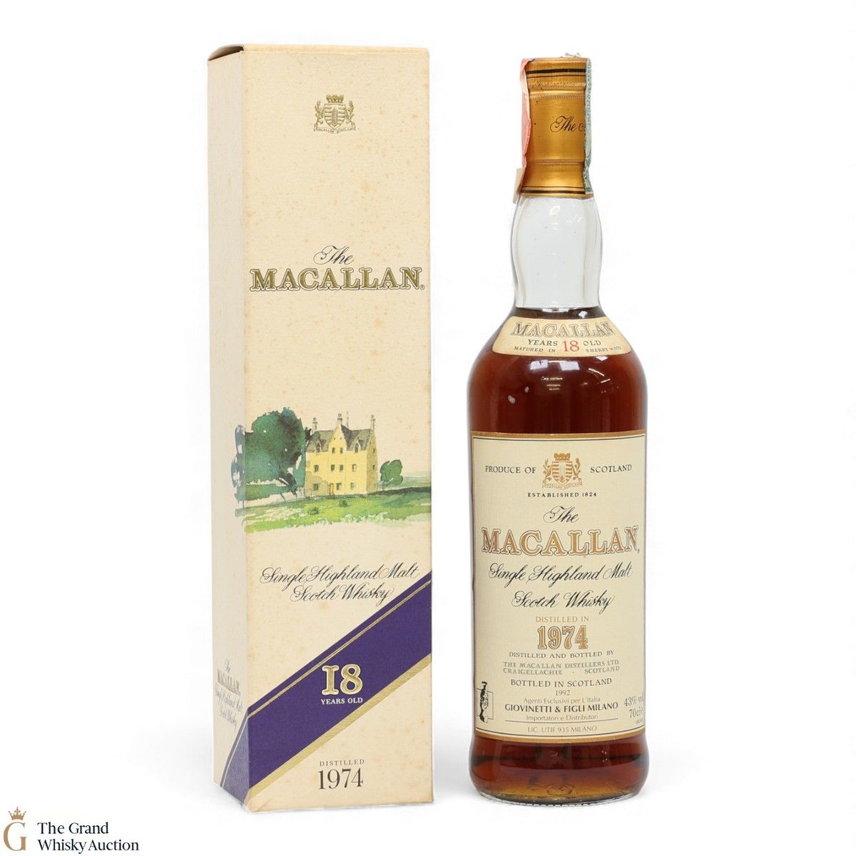 Macallan - 18 Year Old - 1974
