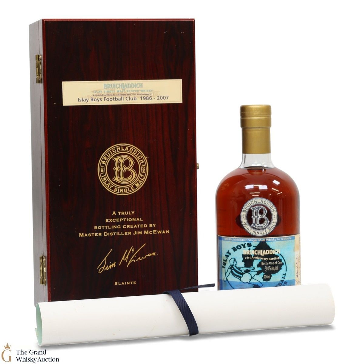 Bruichladdich - 21st Anniversary of Islay Boys Football Club (SIGNED)