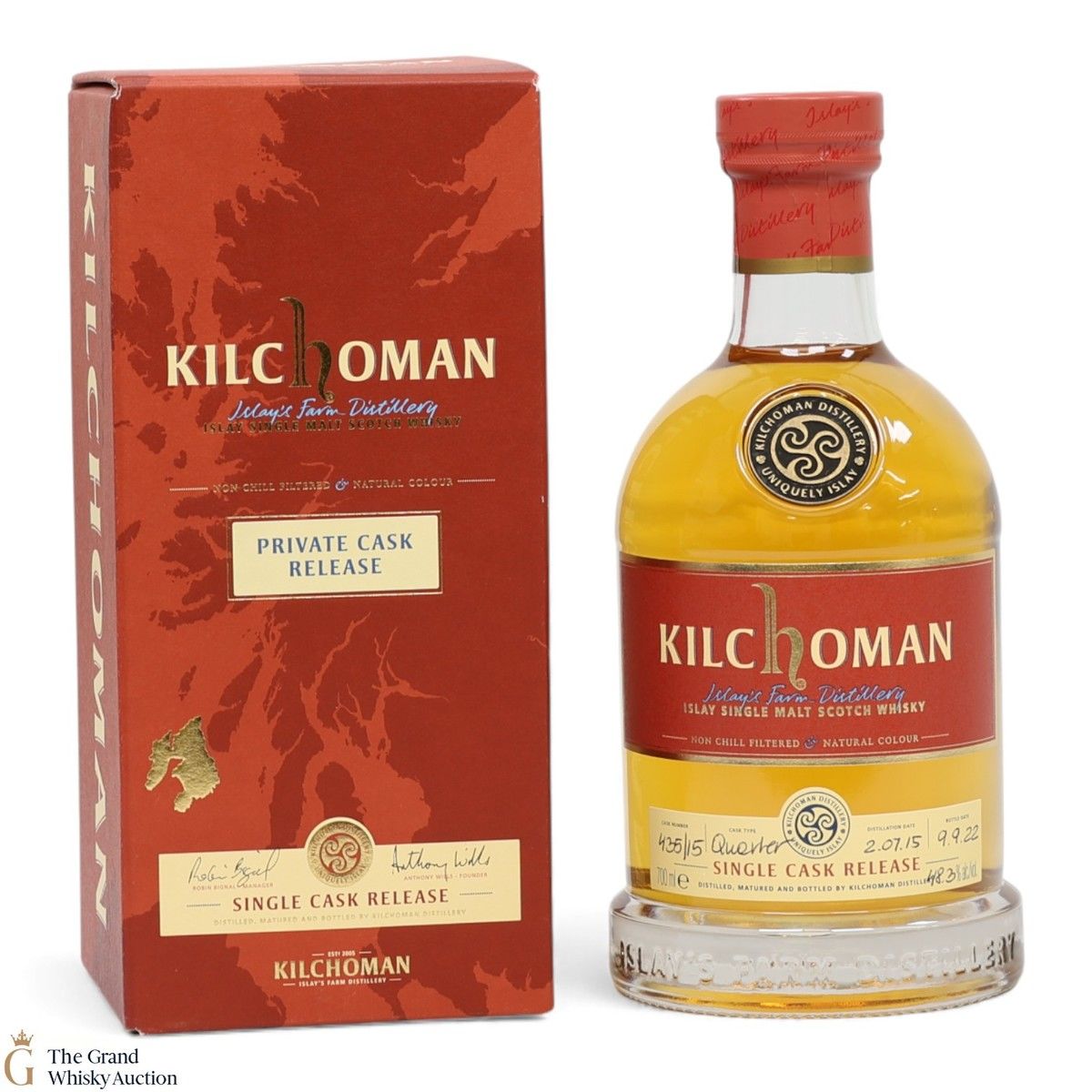 Kilchoman - 2015 Single Quarter Cask #435 
