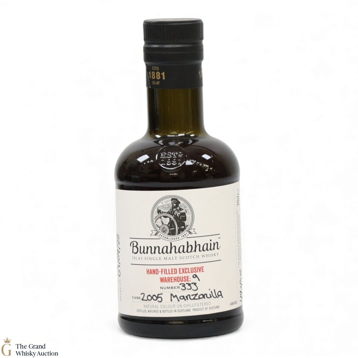 Bunnahabhain - 2005 Manzanilla #333 - Hand Filled Exclusive (20cl)