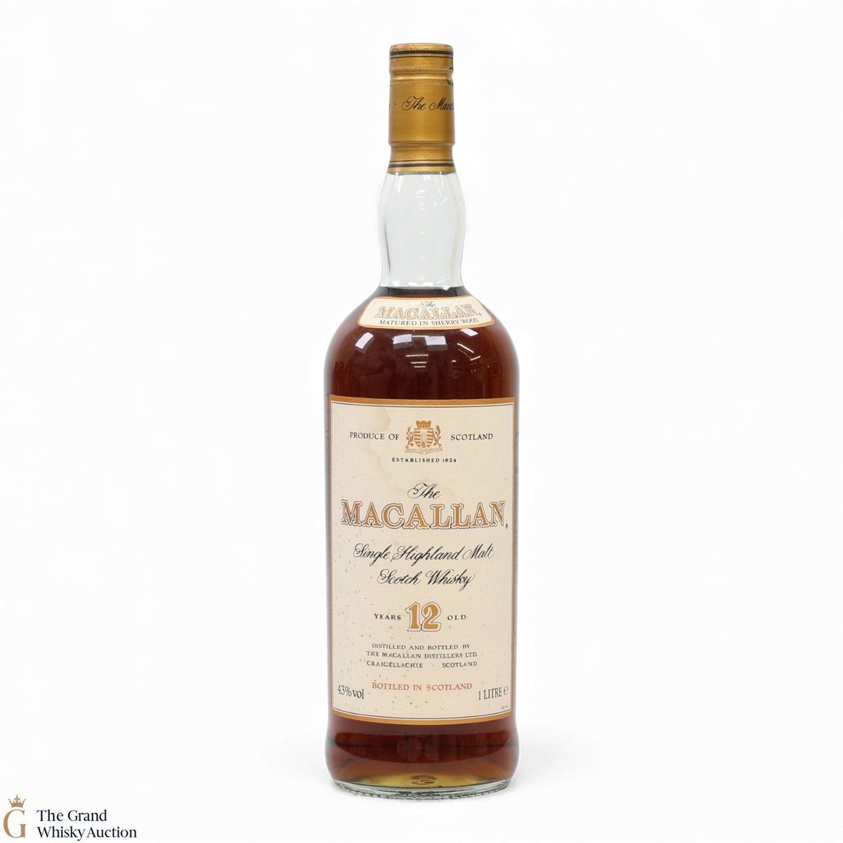 Macallan - 12 Year Old 1980s (1L)