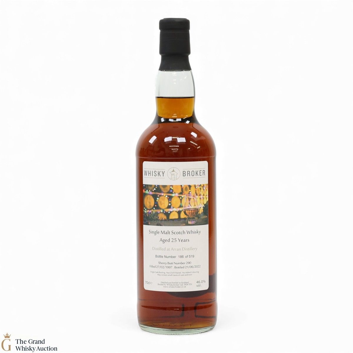 Arran - 25 Year Old 1997 Sherry Butt #290 - Whisky Broker
