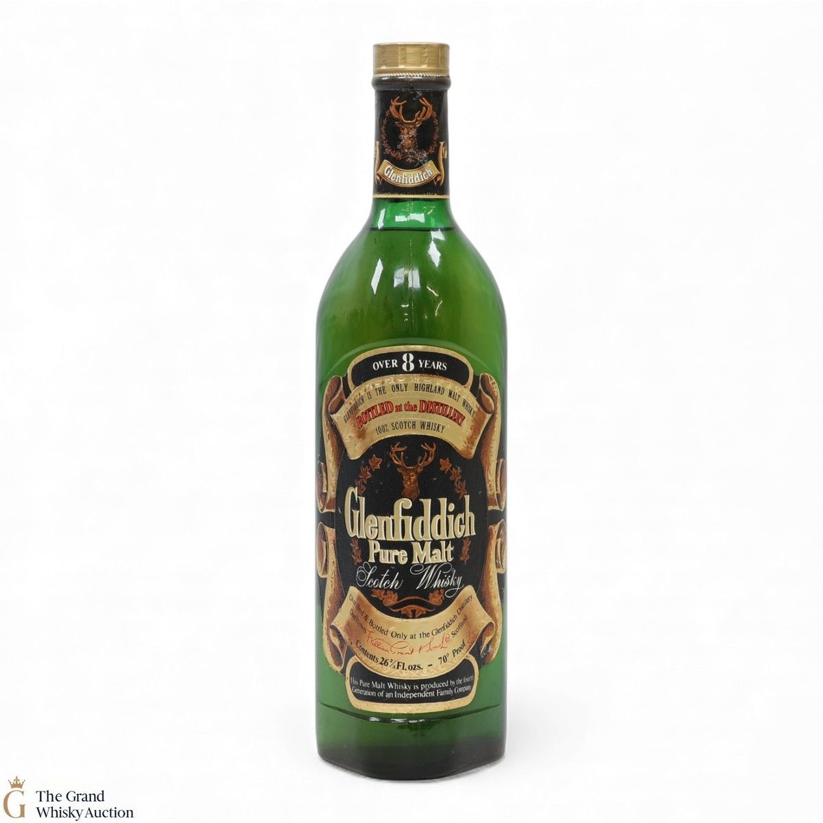 Glenfiddich - 8 Year Old - Pure Malt (1970s) (26 2/3 Fl Ozs)